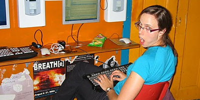 Blogging in Edinburgh, Scotland