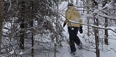 Snowshoeing
