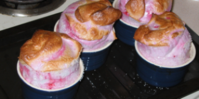 Raspberry Soufflé 